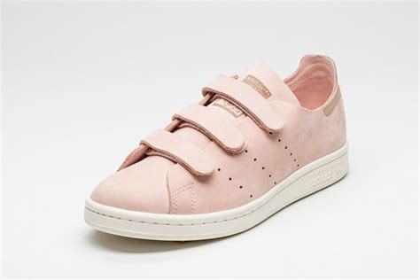 adidas x stan smith op cf w vapour pink sneakers|Pink .